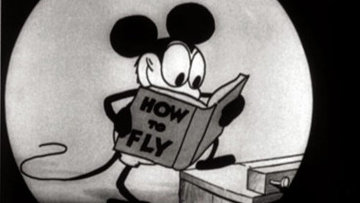 Короткометражный мультфильм Безумный аэроплан (1928)